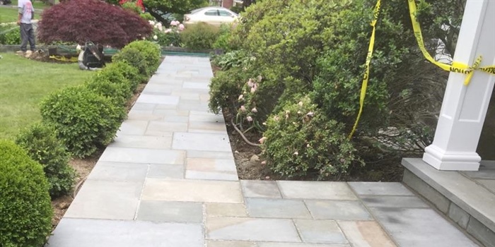 Suffolk, NY- Home Entrance and Walkway